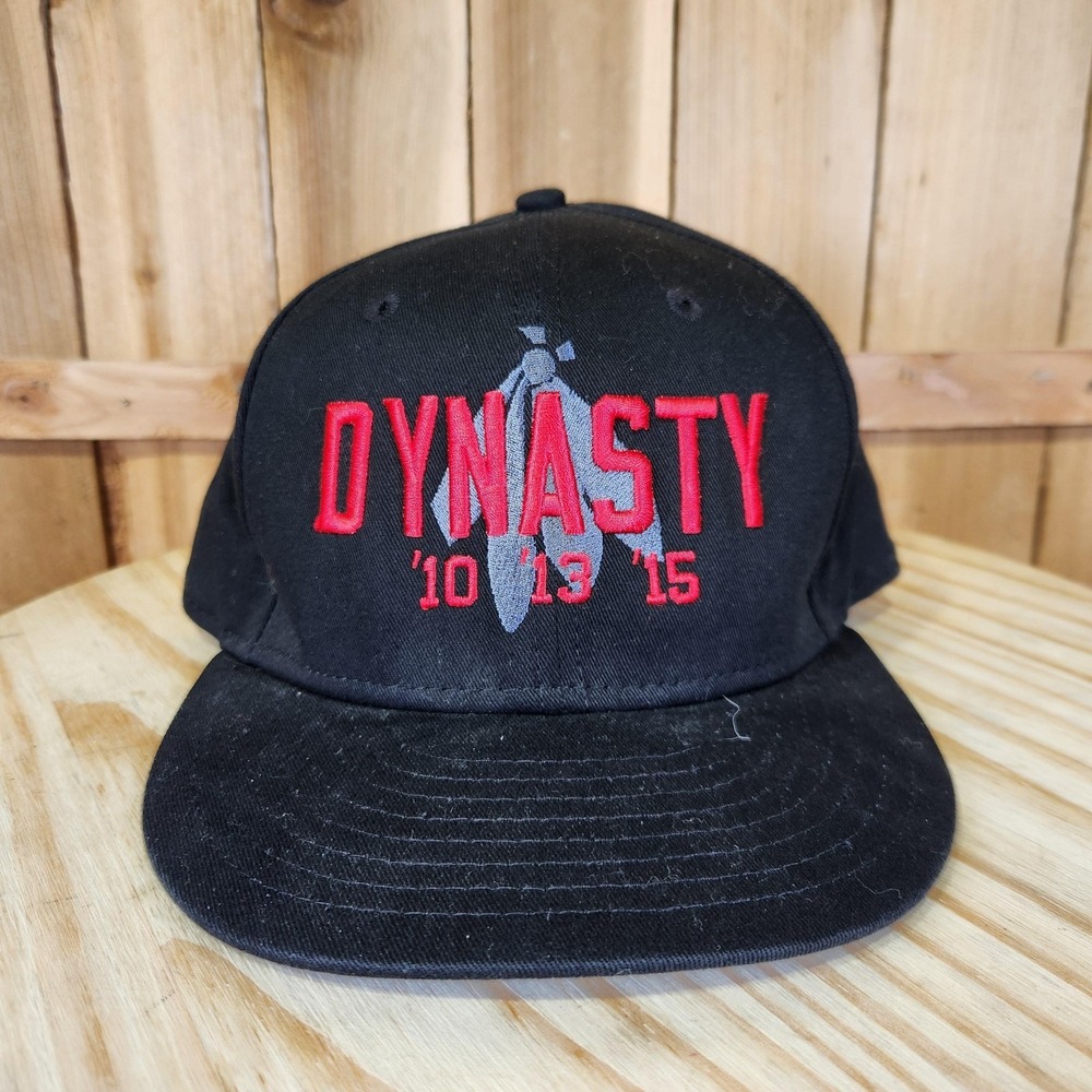 Chicago Blackhawks New Era 9FIFTY Dynasty Hat Cap Snap Back Black NHL Hockey
